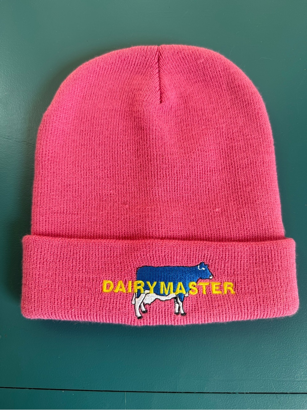 Pink ‘Dairy Master’ Beanie